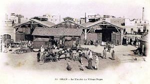 851- Oran - Le Marche du Village Negre